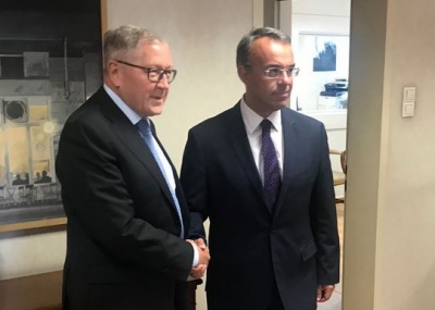 ESM: Σε θετική ατμόσφαιρα η συνάντηση Regling με τον Χ. Σταϊκούρα