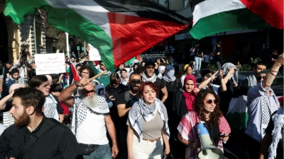 Λίβανος: Μεγαλειώδης διαδήλωση στη Βηρυτό για τα 76 χρόνια από τη Nakba - Οργή κατά Ισραήλ