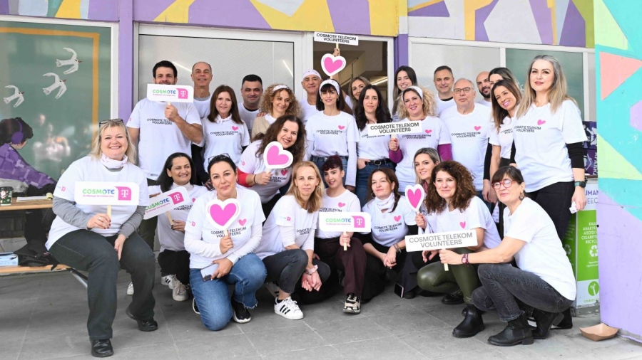 Cosmote Telekom Volunteers: Πρόγραμμα εταιρικού εθελοντισμού με επίκεντρο την κοινωνία και το περιβάλλον