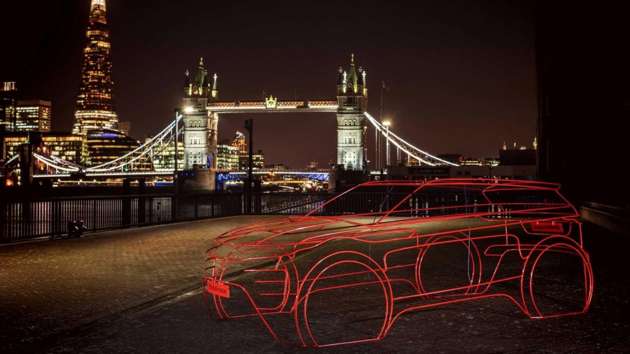 Teaser από νέο Range Rover Evoque