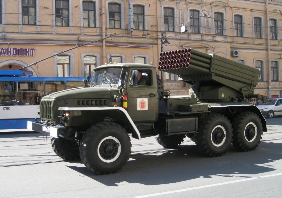 Το Ρωσικό Υπουργείο Εξωτερικών επιβεβαιώνει ότι χρησιμοποιεί τους πυραύλους HE-FRAG των 122 mm του Ιράν