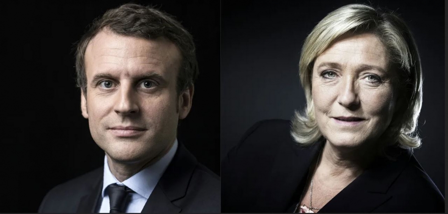 Γαλλία - Δημοσκοπήσεις: Νίκη Macron με ποσοστό μέχρι 58% - Έως 45% η Le Pen
