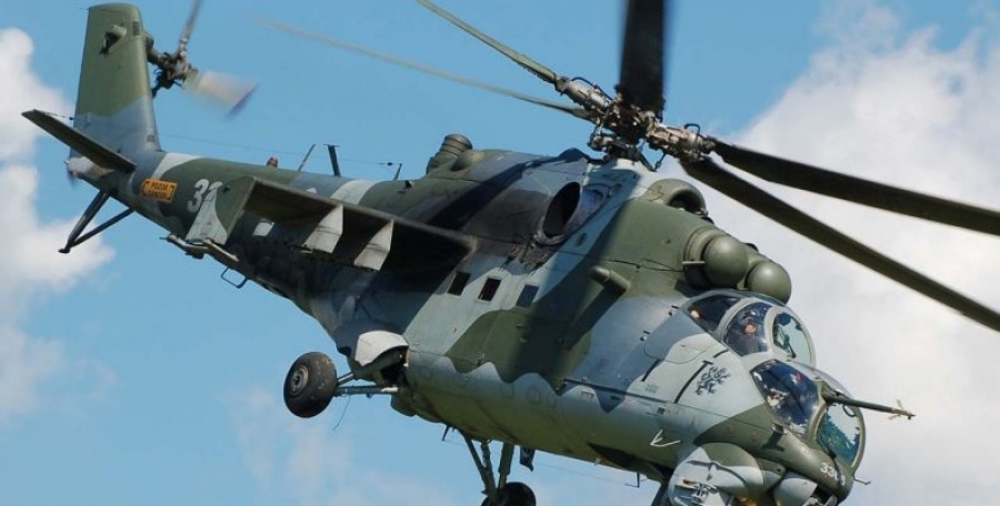 Τέσσερα ρωσικά ελικόπτερα Μi-35Μ παρέλαβε η Σερβία