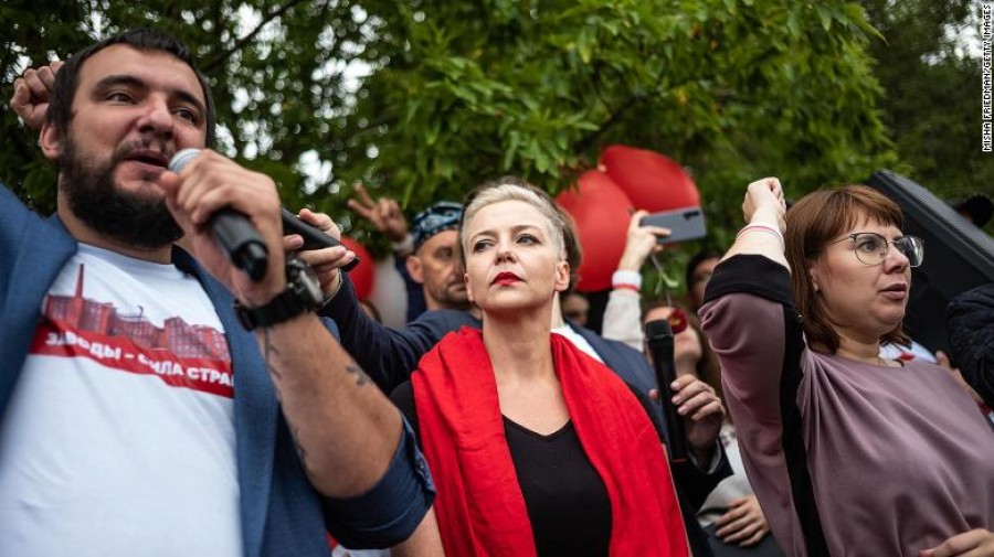 Λευκορωσία: Aπήχθη η ηγέτις της αντιπολίτευσης Kolesnikova - Εξηγήσεις ζητούν Μεγάλη Βρετανία και Γερμανία