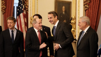 ΗΠΑ: Συνάντηση Μητσοτάκη με εκπροσώπους μεγάλων επιχειρήσεων και επενδυτικών σχημάτων - Στο επίκεντρο ενέργεια και υποδομές