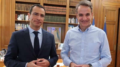 Υποψήφιος βουλευτής με τη ΝΔ στη Λέσβο, ο Πιπίνης - Η συνάντηση με Μητσοτάκη