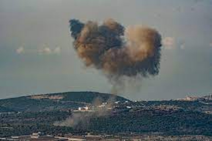 Ο Ισραηλινός Στρατός επιτίθεται σε θέσεις της Hezbollah στον Λίβανο από όπου δέχεται ισχυρό σφυροκόπημα