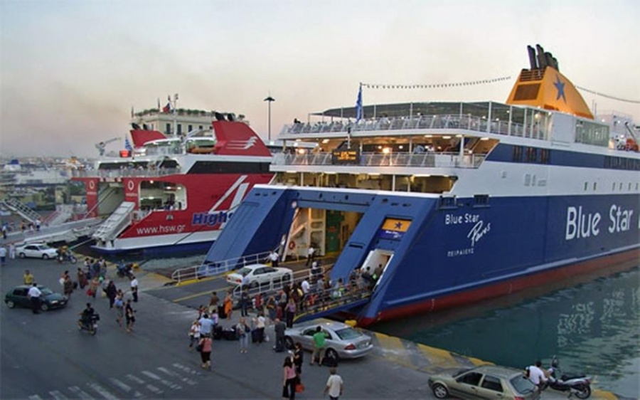 Μείωση 2,5% στη διακίνηση επιβατών για τα ελληνικά λιμάνια, το α' τρίμηνο 2019