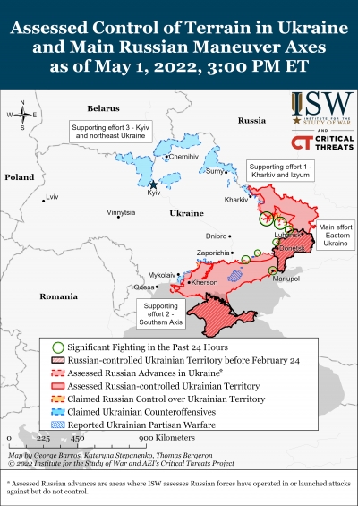 H Ρωσία εδραιώνεται στην Ανατ. και Νότια Ουκρανία με 5 ανεξάρτητες δημοκρατίες – Σχέδιο κατάληψης και της Οδησσού