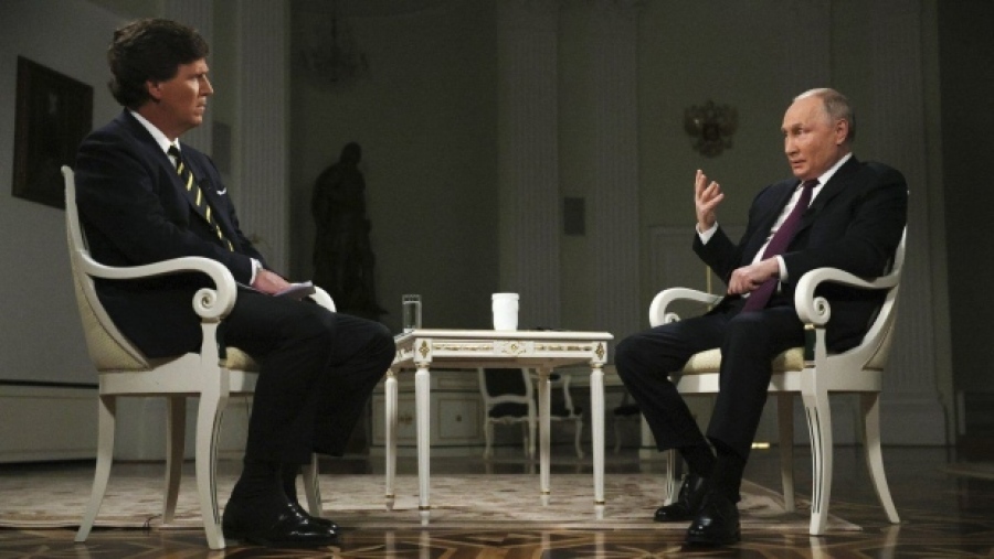 Η Ρωσία αποκαλύπτει ποιος ήταν ο στόχος της με τη συνέντευξη Putin στον Carlson