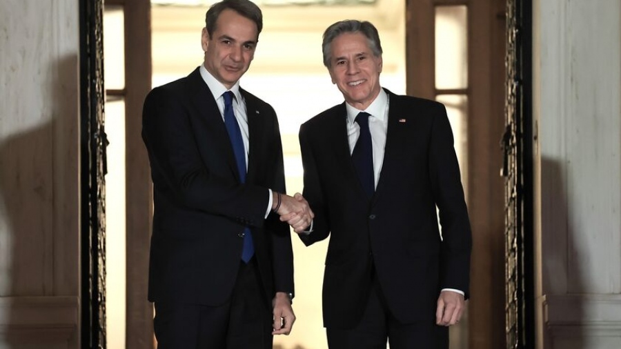 Επικοινωνία Μητσοτάκη με Blinken για Μεσανατολικό - Καταδίκη της Hamas, αναγκαίες οι ανθρωπιστικές παύσεις