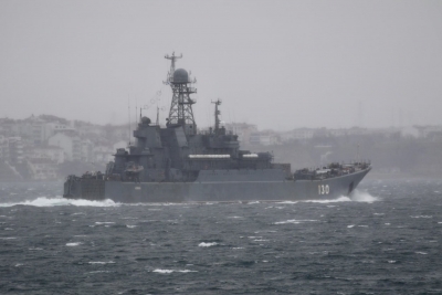 Ρωσία-Ουκρανία: Περισσότερα από 30 ρωσικά πολεμικά πλοία απέπλευσαν από τα λιμάνια της Σεβαστούπολης και του Νοβοροσίσκ