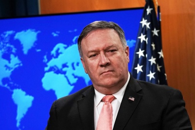 Pompeo (ΥΠΕΞ ΗΠΑ): Δε θα μείνουν με σταυρωμένα τα χέρια αν η Μόσχα συνεχίσει να «επιδεινώνει τις εντάσεις» στη Βενεζουέλα.
