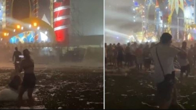 Ισπανία: Ένας νεκρός και δεκάδες τραυματίες από κατάρρευση σκηνής σε μουσικό φεστιβάλ λόγω ισχυρών ανέμων