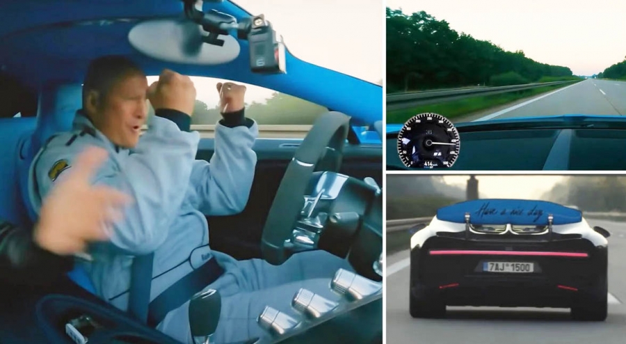 Με φυλάκιση απειλείται ο οδηγός της Bugatti Chiron που έπιασε 414 χλμ./ώρα στην Autobahn