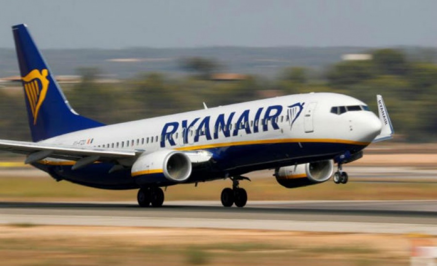Ryanair: Μεγάλη άνοδος στις κρατήσεις των Βρετανών για διακοπές στην Ελλάδα