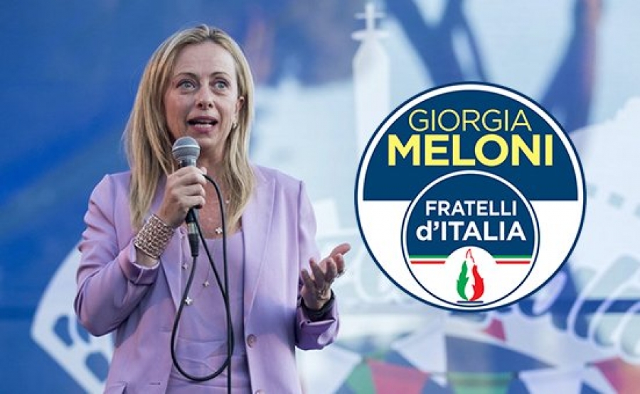 Ιταλία: Πρώτοι οι Fratelli d’Italia - Κυρίαρχη η ενωμένη Δεξιά ενόψει των εκλογών της 25ης Σεπτεμβρίου