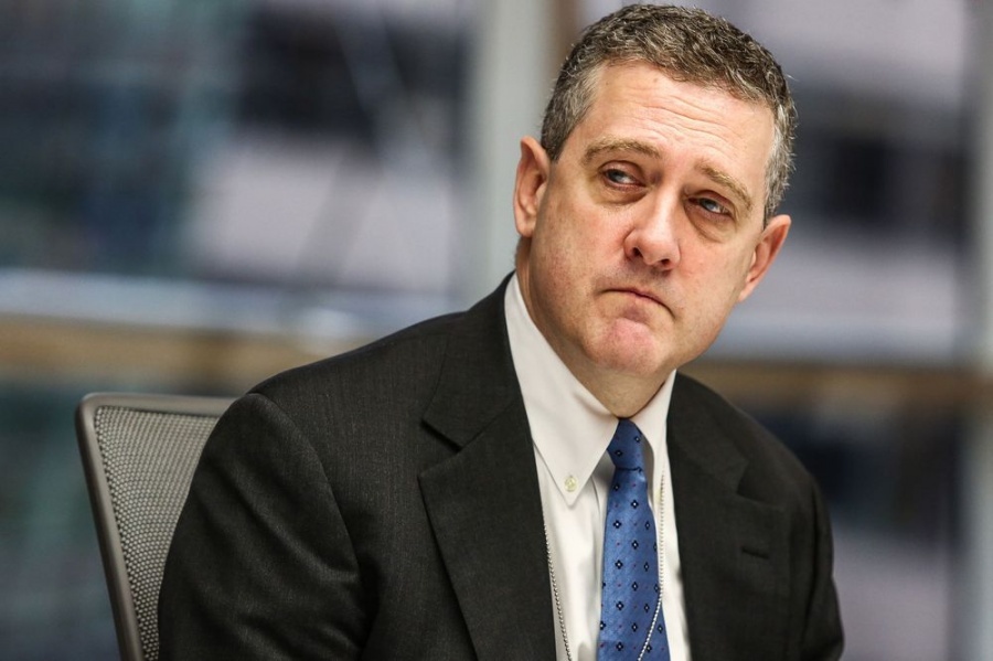 Bullard (Fed): Περισσότερη δράση για τη ρευστότητα στις ΗΠΑ, αν χρειαστεί