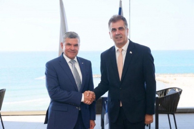 Cohen: Θα ενισχύουμε τη συνεργασία μεταξύ Ισραήλ και Κύπρου