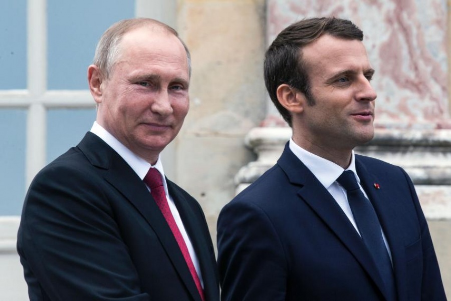 Γαλλία - Ρωσία: Την ανάγκη διατήρησης των κουρδικών δυνάμεων στη Συρία υπογράμμισε ο Macron στον Putin