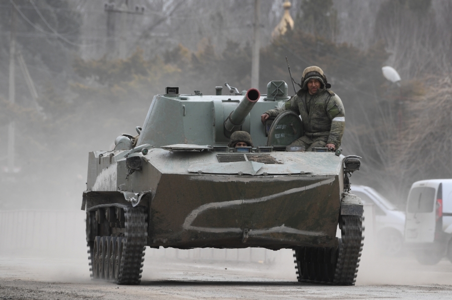 Χερσαίος δρόμος ενώνει την Κριμαία με το Donbass των φιλορώσων αυτονομιστών