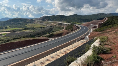 Στο 50,9% η πρόοδος του Βορείου Τμήματος  Αυτοκινητοδρόμου Κεντρικής Ελλάδας - Το έργο υλοποιείται από την Τέρνα