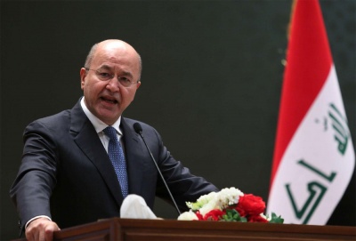 Saleh (πρόεδρος Ιράκ): Δεν έχει εξαλειφθεί ο κίνδυνος του Ισλαμικού Κράτους