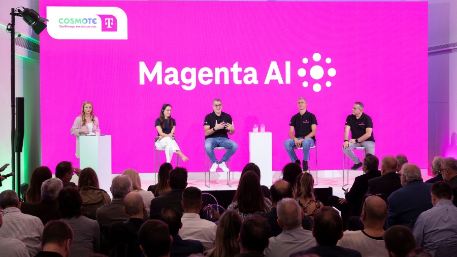 Η COSMOTE TELEKOM φέρνει τη δύναμη του ΑΙ σε όλους με το Magenta AI