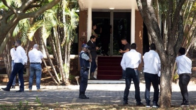 ﻿Σύγχυση στην πρεσβεία της Βενεζουέλας στη Βραζιλία μετά την κατάληψη της από υποστηρικτές του Guaido