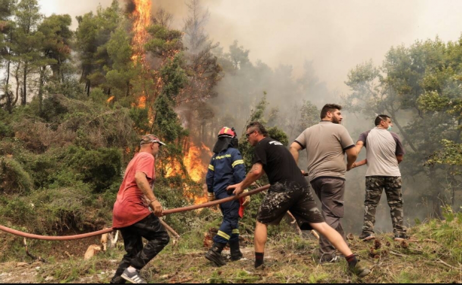 Βόρεια Εύβοια: Πύρινος εφιάλτης για 7η ημέρα - Απειλείται η Ιστιαία - Παρέμβαση εισαγγελέα για πυρκαγιές - Στάχτη 450.000 στρέμματα