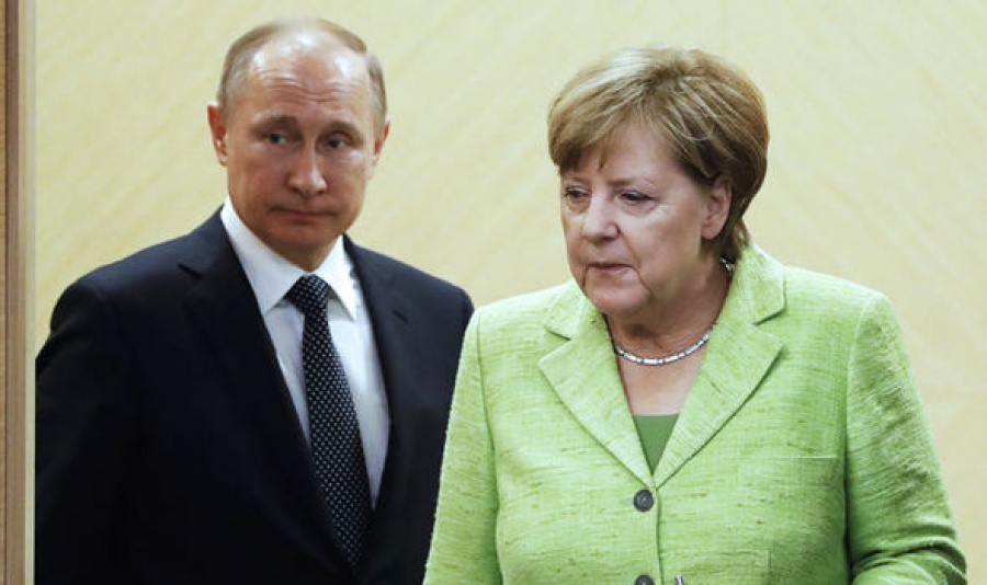Γερμανία: Merkel και Putin συμφωνούν ότι πρέπει να επικεντρωθούν στην πολιτική διαδικασία για τη Συρία