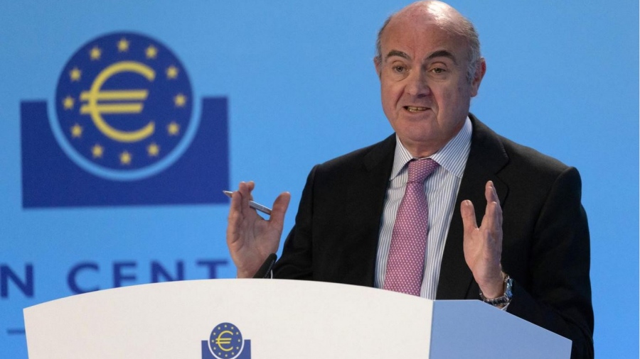 Guindos (ΕΚΤ): Ενδείξεις μέτριας ανάπτυξης στην ευρωζώνη το α' 3μηνο 2025, αλλά οι κίνδυνοι έχουν αυξηθεί