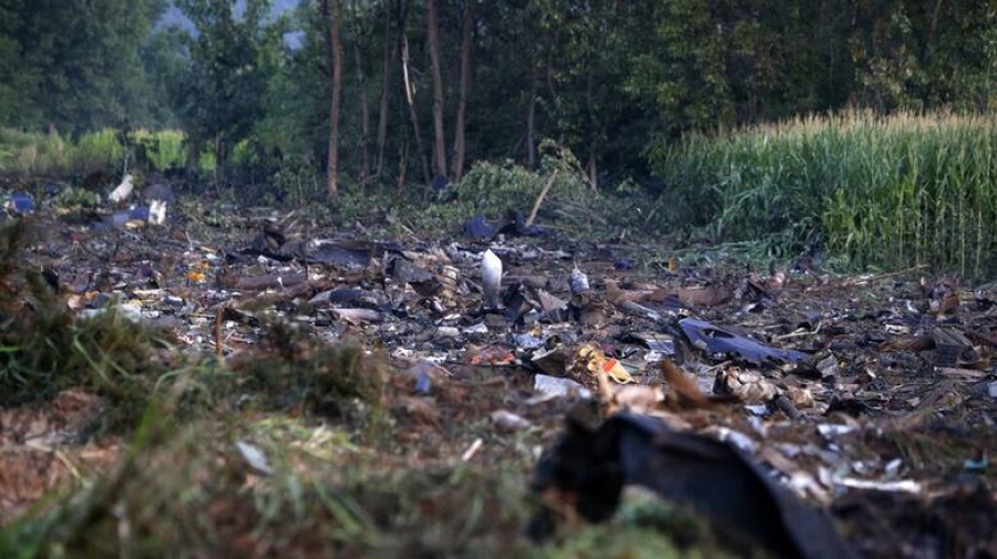 Συντριβή Antonov: Με ειδικό όχημα των Ενόπλων Δυνάμεων η μεταφορά των σορών