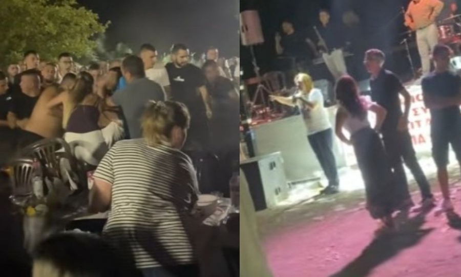 «Αφήστε με να φύγω» - Άγριος καβγάς σε πανηγύρι που τραγουδούσε η Γωγώ Τσαμπά