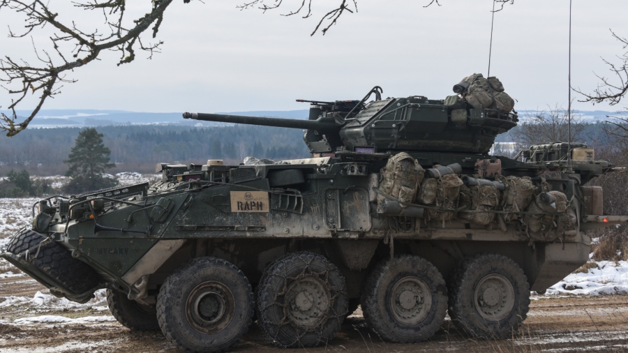 Στροφή στη πολεμική ετοιμότητα - Η Βουλγαρία εξοπλίζεται με τεθωρακισμένα Stryker τελευταίας γενιάς