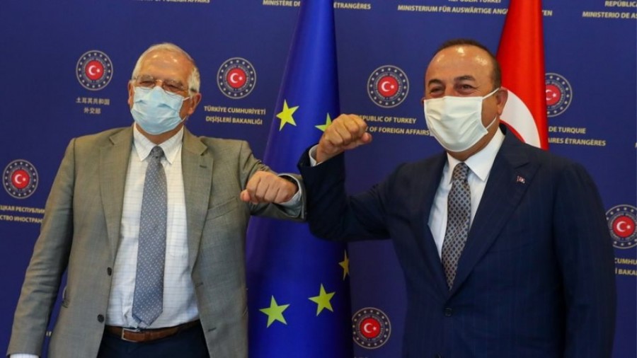 Borrell για τηλεφωνική συνομιλία με Cavusoglu για την Ανατολική Μεσόγειο: Συμφωνήσαμε στην ανάγκη αποκλιμάκωσης της έντασης