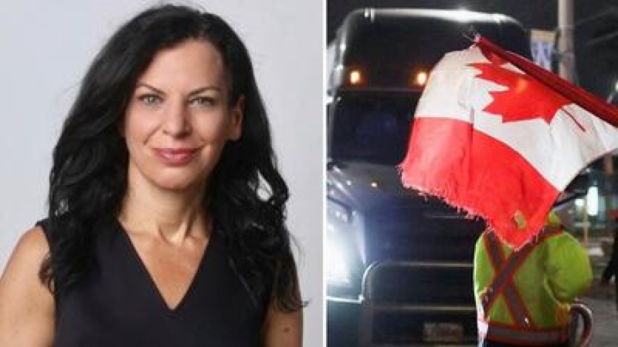 Καθηγήτρια Harvard για Καναδά: Κόψτε τους τα ελαστικά, συλλάβετε όλους τους διαδηλωτές - οδηγούς