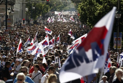 ΠΑΜΕ για νομοσχέδιο για διαδηλώσεις: Οι αγώνες δεν μπαίνουν στο γύψο