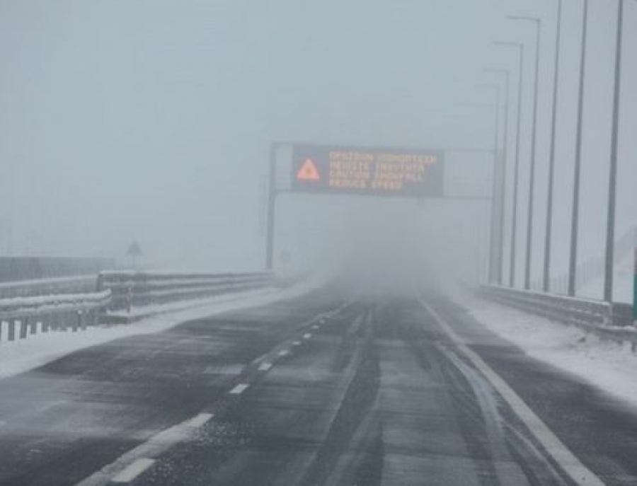 Κακοκαιρία: Απαγόρευση κυκλοφορίας φορτηγών οχημάτων σε όλο το μήκος της Εγνατίας Οδού