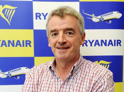 Η Ryanair ανακοίνωσε περαιτέρω μείωση της δυναμικότητάς της – Ζητά συντονισμό μέτρων στην ΕΕ