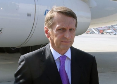 Naryshkin (Ρωσία): Απροκάλυπτη παρέμβαση της ΕΕ στις ρωσικές εκλογές