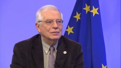 Στην Ουκρανία ο ύπατος εκπρόσωπος της ΕΕ J. Borrell -  Υποστήριξη στην κυριαρχία και την εδαφική ακεραιότητα της χώρας