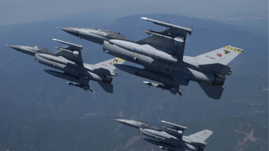 Δώδεκα παραβιάσεις του ελληνικού FIR από τουρκικά μαχητικά