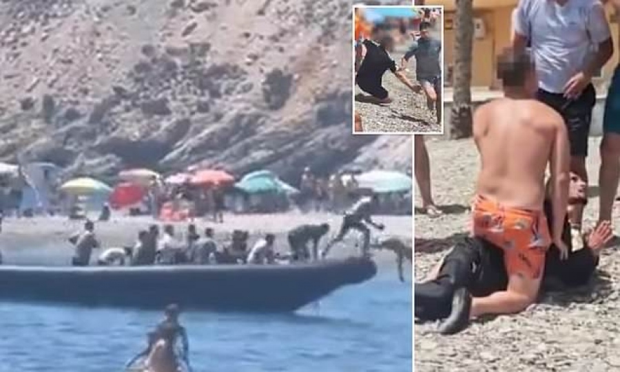 Τρομερό μακελειό στη Γρανάδα – Εισβολή λαθρομεταναστών σε παραλία, με τις ομπρέλες τους πήραν στο κυνήγι οι λουόμενοι