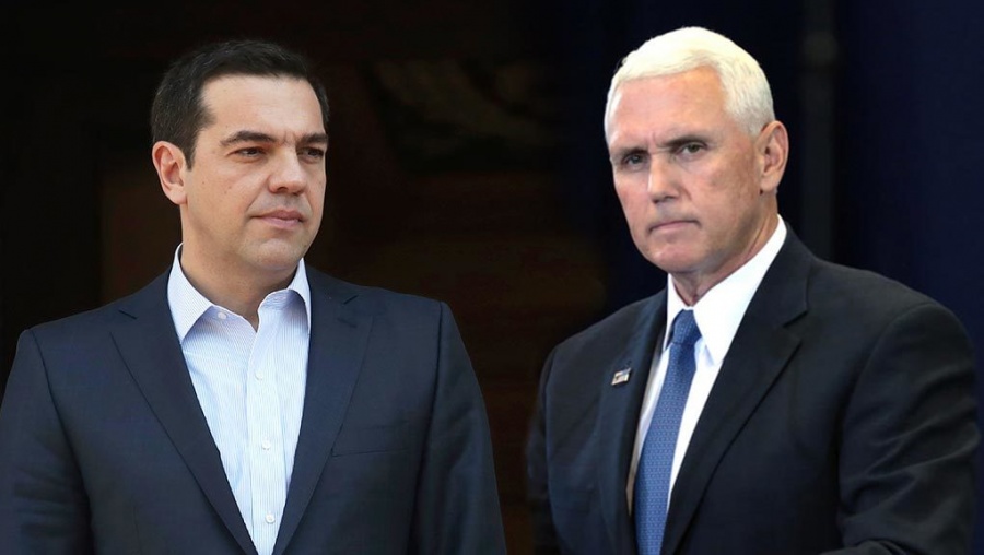 Ο Αντιπρόεδρος των ΗΠΑ M. Pence συνεχάρη τον Α. Τσίπρα για τη συμφωνία με την πΓΔΜ