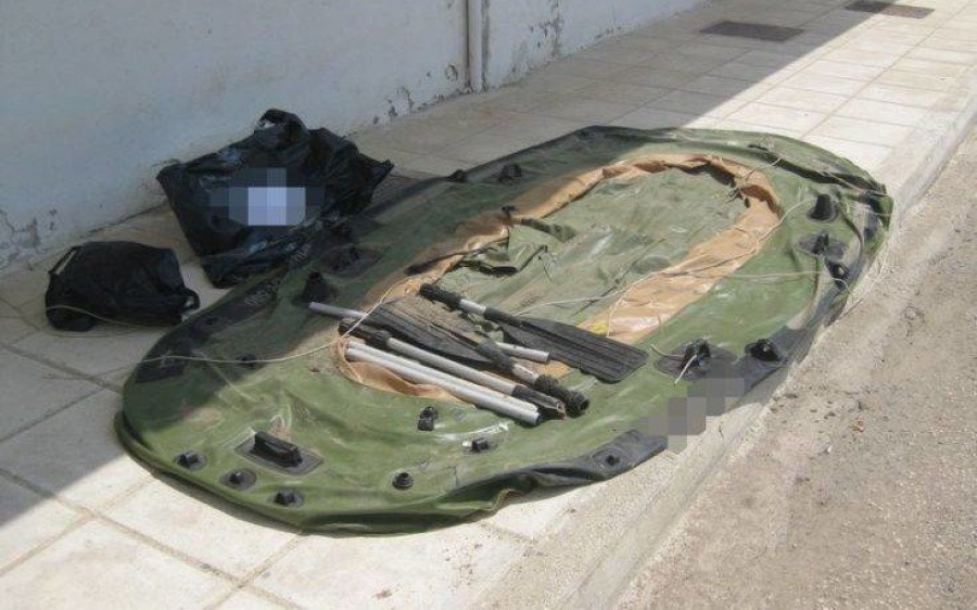 Διακινητές μετέφεραν μετανάστες μέσω Έβρου με πλαστική βάρκα -  Συνελήφθησαν δύο άτομα