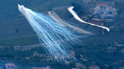 Ισραήλ: Εκτόξευσε πυρομαχικά λευκού φωσφόρου πάνω από το νότιο Λίβανο
