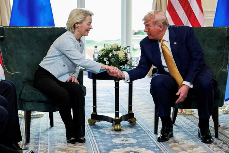 Αποκάλυψη Sunday Times: Για χάρη της Ουκρανίας η Ευρώπη δέχθηκε ένα επαχθές εμπορικό deal με τον Trump