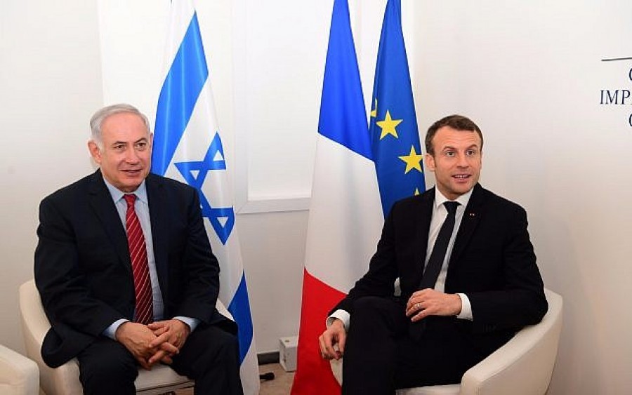 Macron σε Netanyahu: Μην προχωρήσεις σε οποιοδήποτε σχέδιο προσάρτησης παλαιστινιακών εδαφών