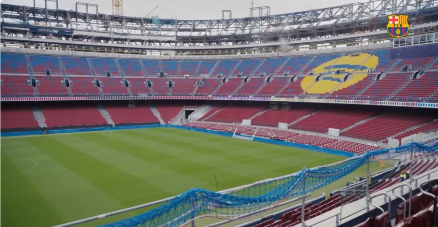 Ιστορική στιγμή - Η UEFA ανακοίνωσε το ανακαινισμένο «Camp Nou» χωρητικότητας 105.000 θεατών για το Μπαρτσελόνα - Ολυμπιακός